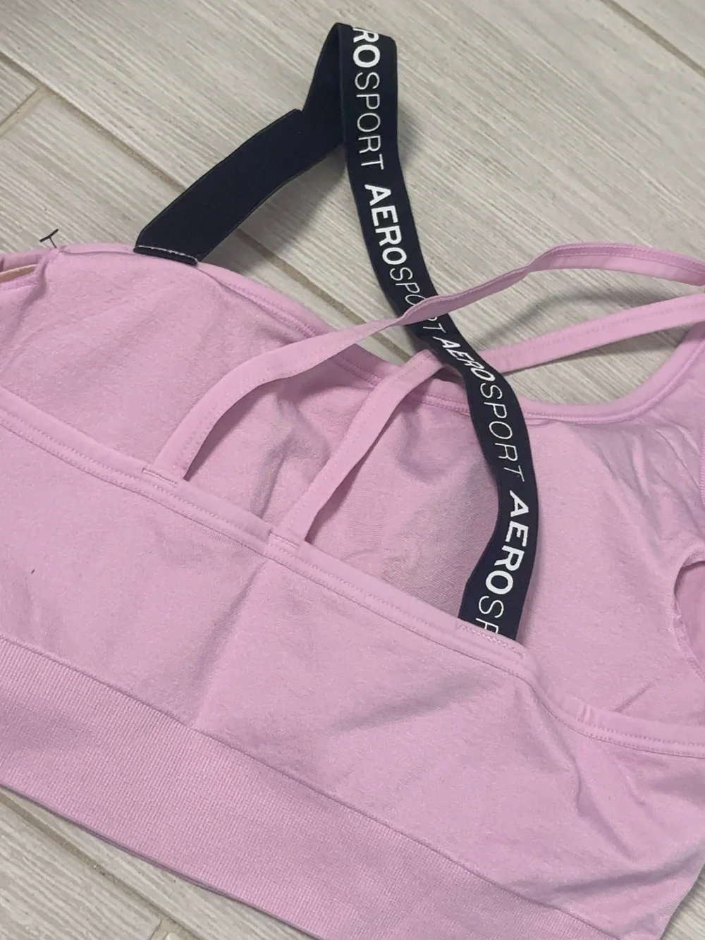 Aerosport Lavender Pink Sports Bra - Picture 3 of 7